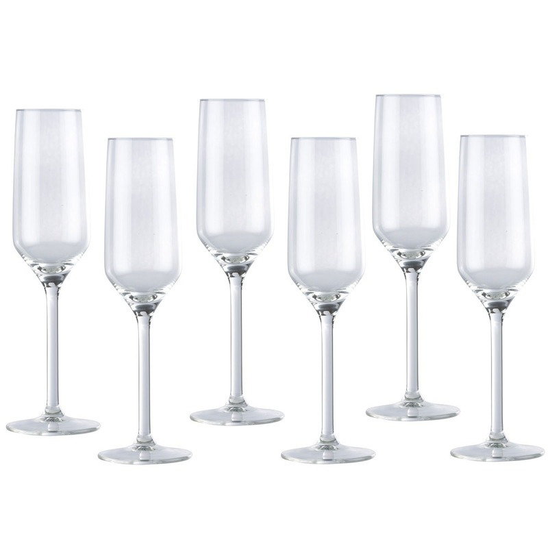 Champagneglas / glazen 18x stuks 22 centiliter Top Merken Winkel